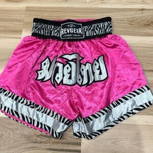 Revgear Apsara Muay Thai Shorts Pink Black Women’s XL